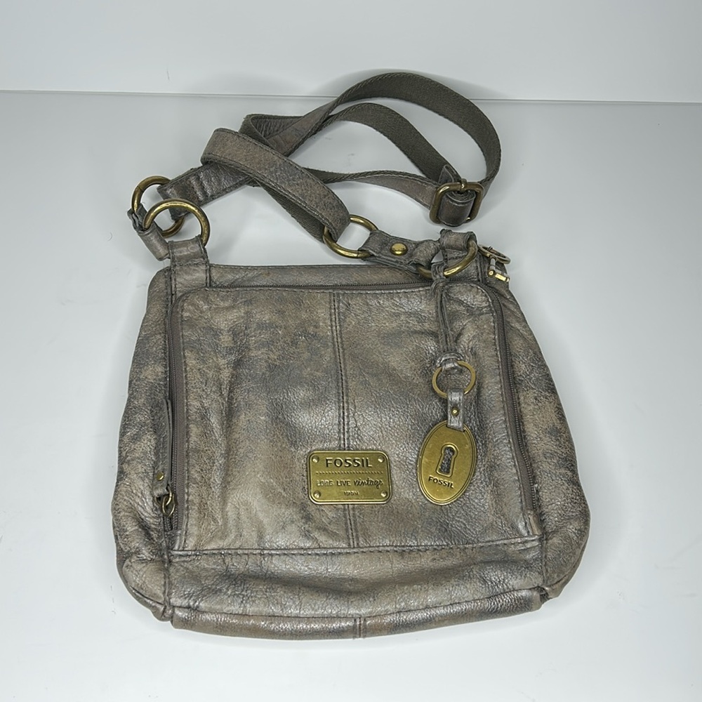 Vintage Leather Fossil Crossbody